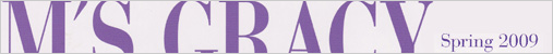 M'S GRACY エムズグレイシー 2009 S/S Collection